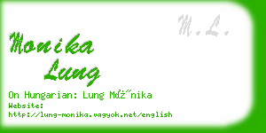 monika lung business card